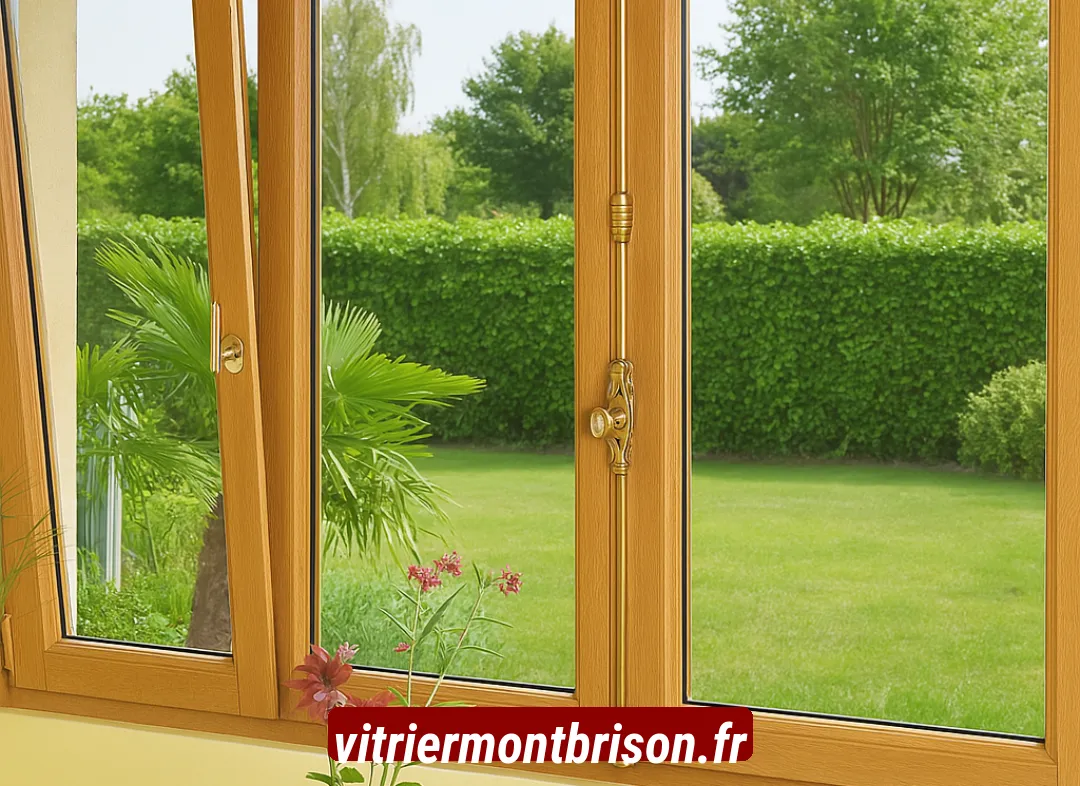 Installation de fenêtre en bois sur mesure Montbrison