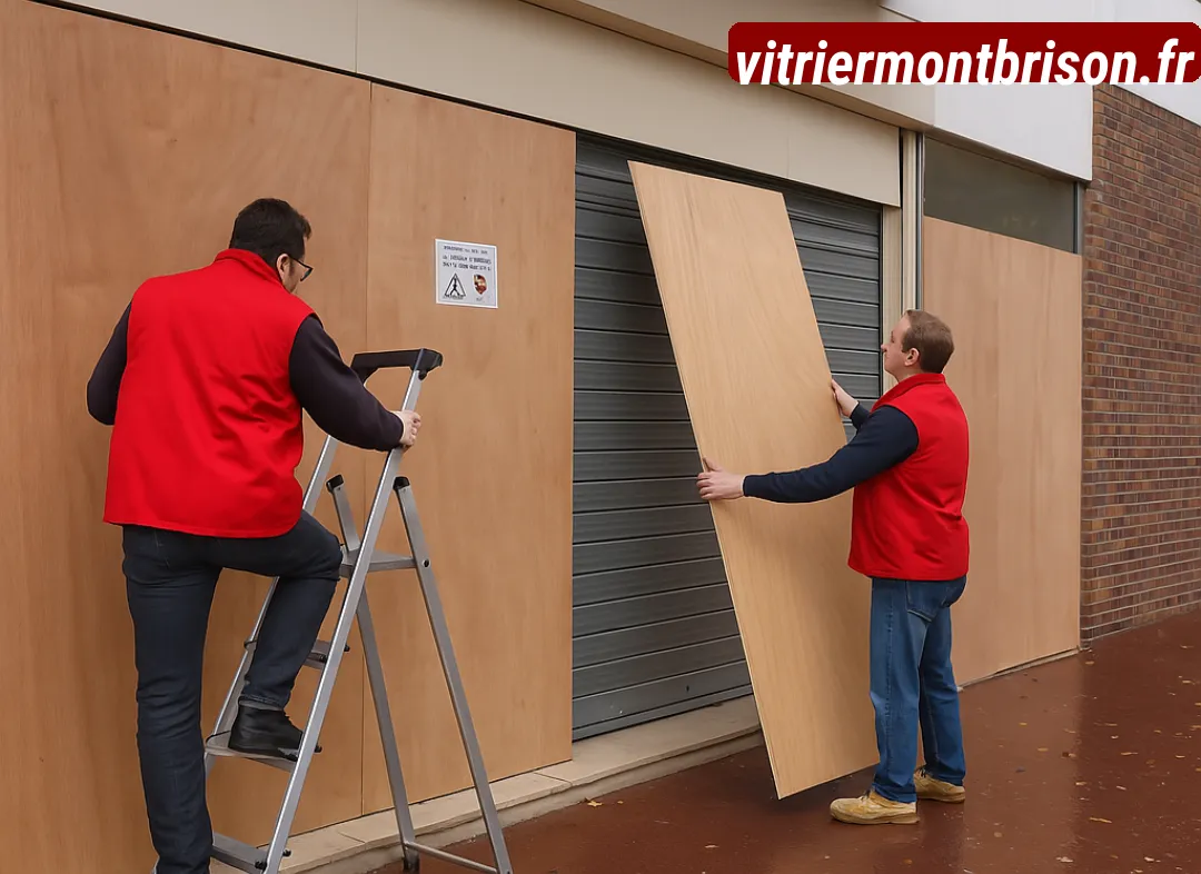 Mise en sécurité fermeture provisoire Montbrison